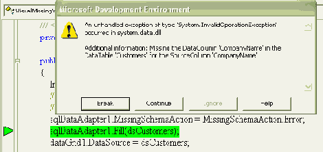  MissingSchemaAction