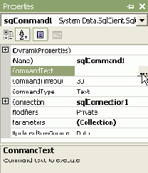  Command.  CommandType  CommandText